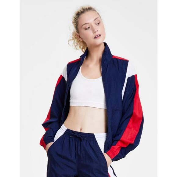 NEW REEBOK TRACKSUIT Size Large 2PC - Track Jacket & Pants Retail $115 - Picture 1 of 5
